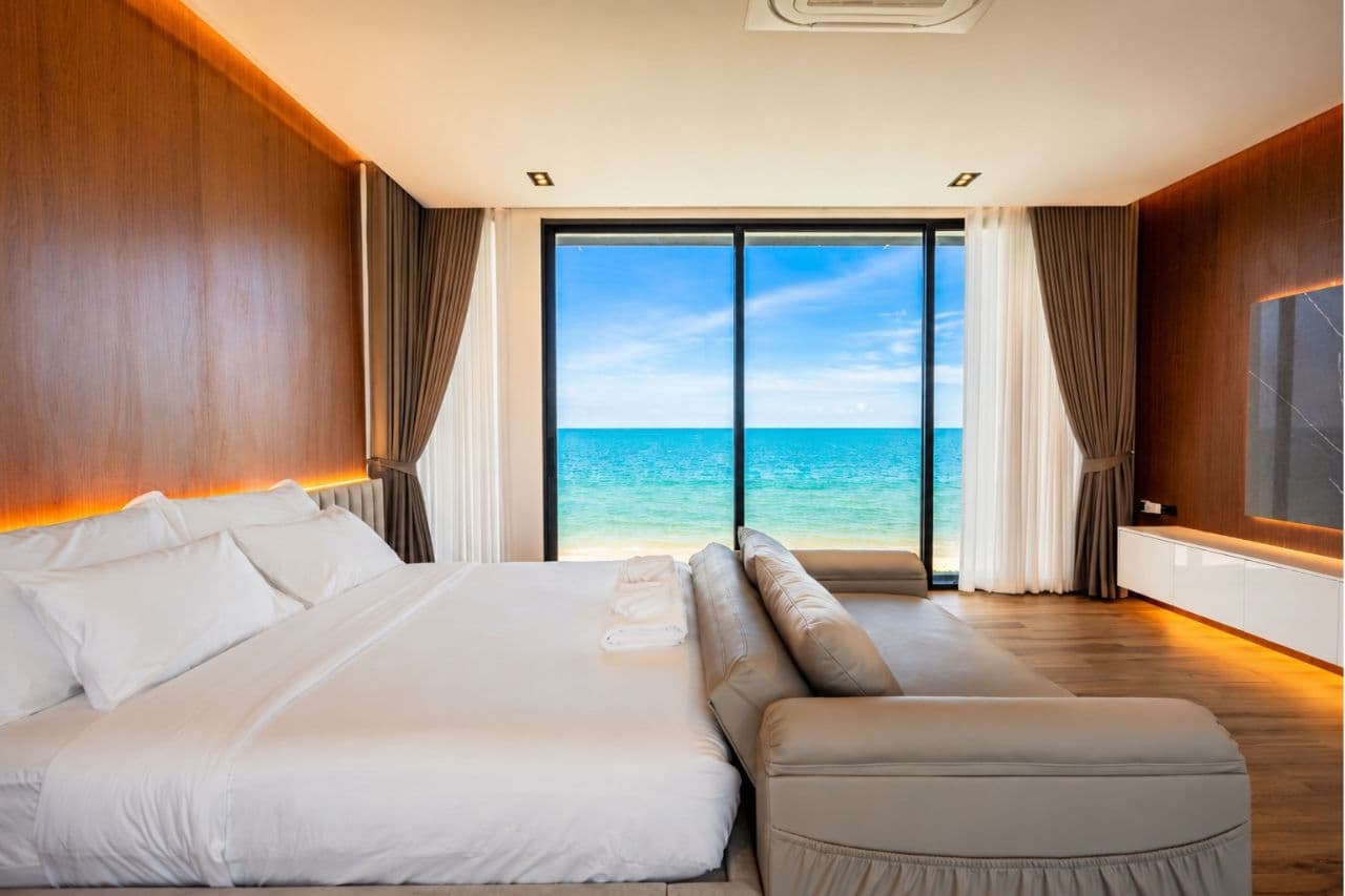 sea view bedroom hua hin — Astral Villa Hua Hin – Kui Buri